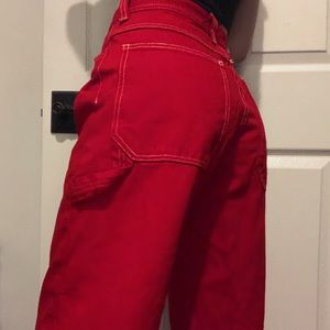 Brandy Melville Red🌹 Wide-Leg Pants NWT 🏷